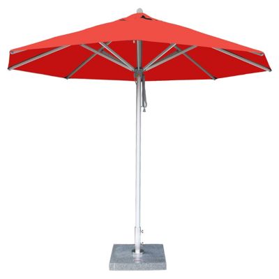 Hurricane Round Aluminum Market Umbrella 10ft By Bambrella Bam1660051