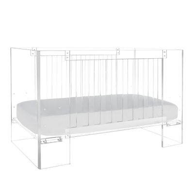 Vetro Crib In Clear Acrylic By Nursery Works Nuwy792007