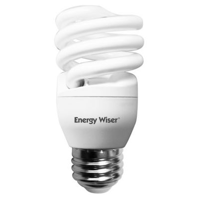 23W 120V T2 E26 Mini Spiral CFL Bulb by Bulbrite R357906